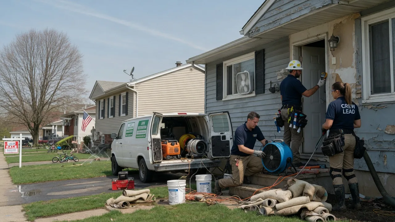 Flood Cleanup in Francis Creek, WI near me