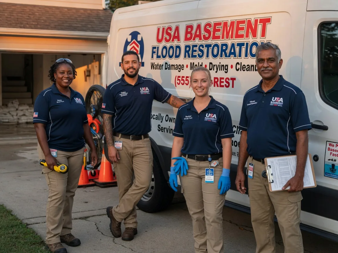 Basement Flood Cleanup company in Francis Creek, WI