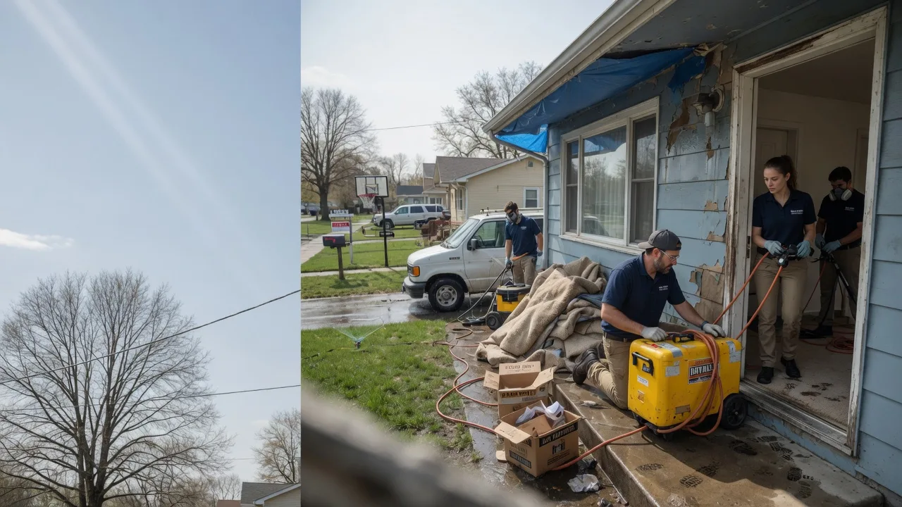 Basement Flood Cleanup in Francis Creek, WI near me